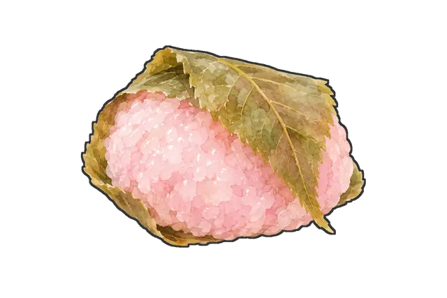 桜餅の枠付き版
